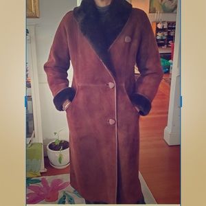 🤩Rafel Bros genuine shearling coat 🤩